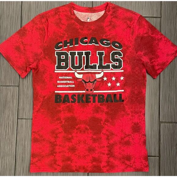 Chicago Bulls NBA Men’s Tie Dye T-Shirt Size Medium - Picture 1 of 4